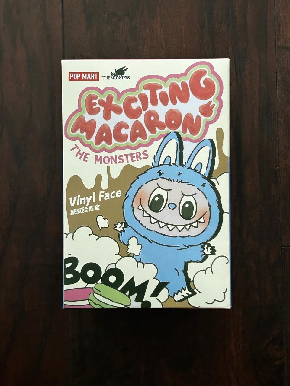 Pop Mart Labubu The Monsters Exciting Macaron Vinyl Face
