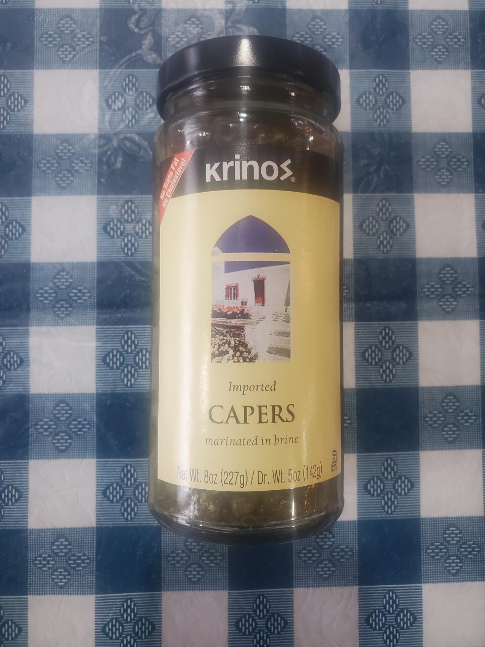 Krinos Imported Capers 8 oz. (227 g.)