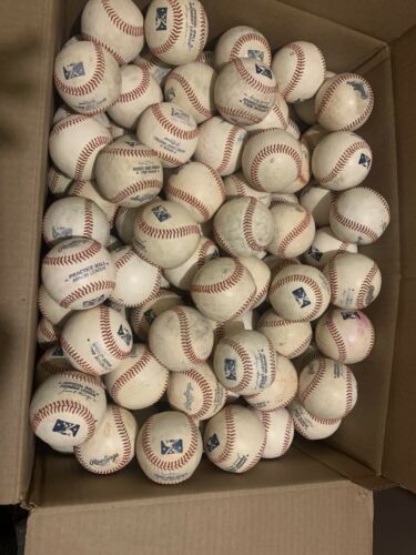 Lot of 250 Used Minor League Rawling Baseballs