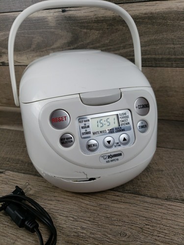 Zojirushi NS-WPC10 Rice Cooker Warmer 5.5 Cups - Tested