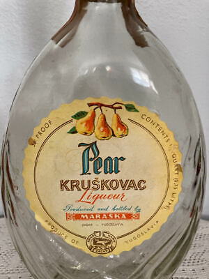 Vintage Liquor Bottle, Kruskovac Pear Liqueur ca.1970s?のeBay公認