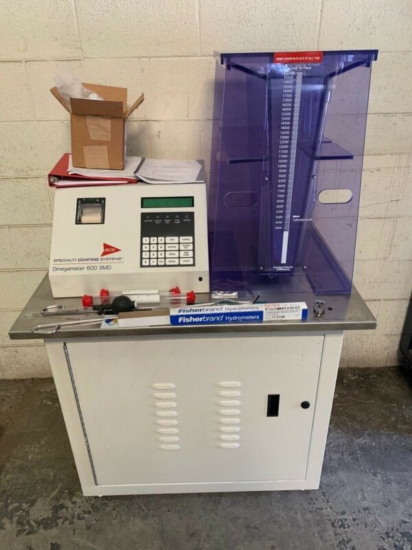 Specialty Coating Systems Omegameter 600 SMD / ionagraph / Rose tester DOM:2014