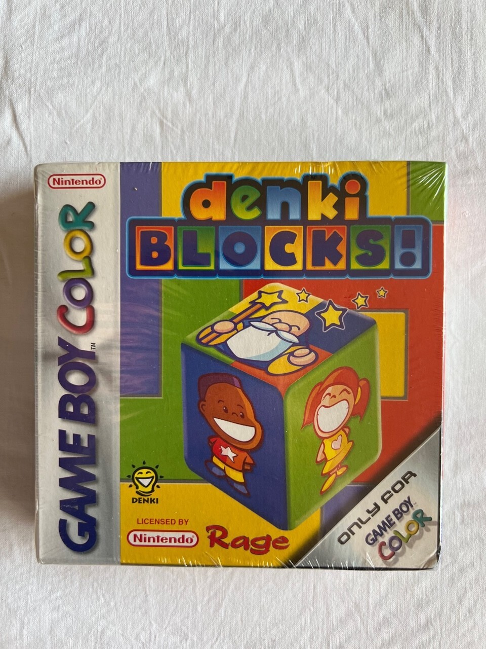 DENKI BLOCKS NINTENDO GameBoy Color GBC ENGLISH DEUTSCH Free