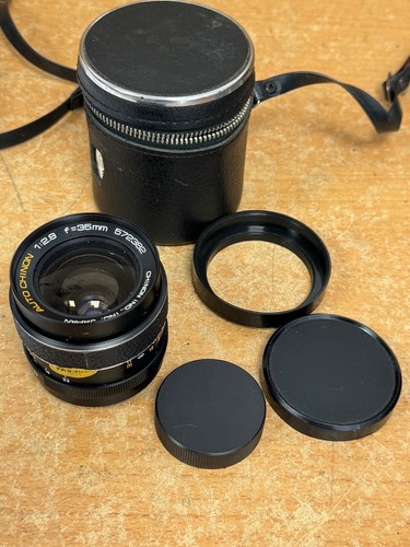 Chinon 35mm f2.8 Auto Lens M42 Mount Vintage Camera for SLR Photography