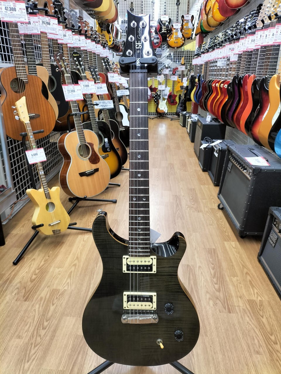 ギター Paul Reed Smith PRS SE Custom 1_Full_Straight_Front_NA-