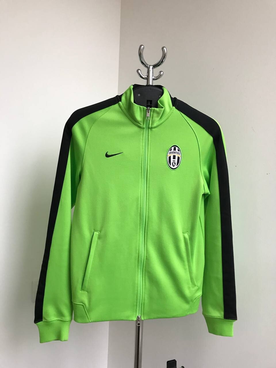 JUVENTUS 2014 2015 THIRD GREEN FOOTBALL SOCCER JACKET NIKE