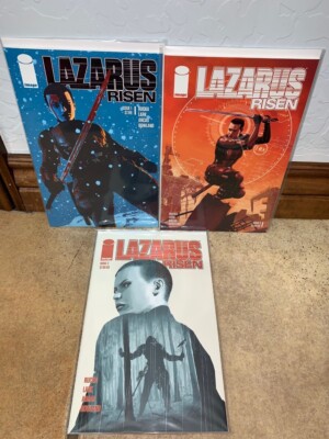 Lazarus Risen #1 2 3 Greg Rucka Image Comics Lark Arcas NM