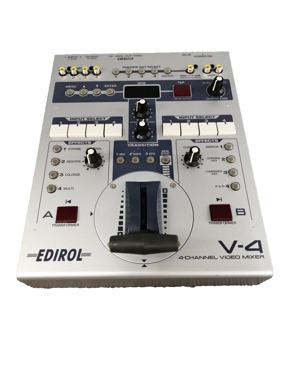 【USED】EDIROL V-4 ビデオミキサー Used Roland Edirol V-4 Video Mixer Switcher 4CH Tested