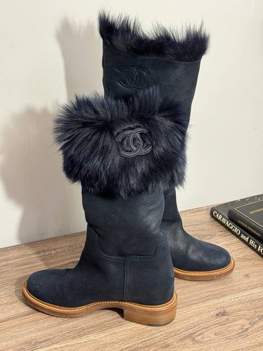 Chanel38サイズ Chanel Size 38 CC Logo Sandals Black