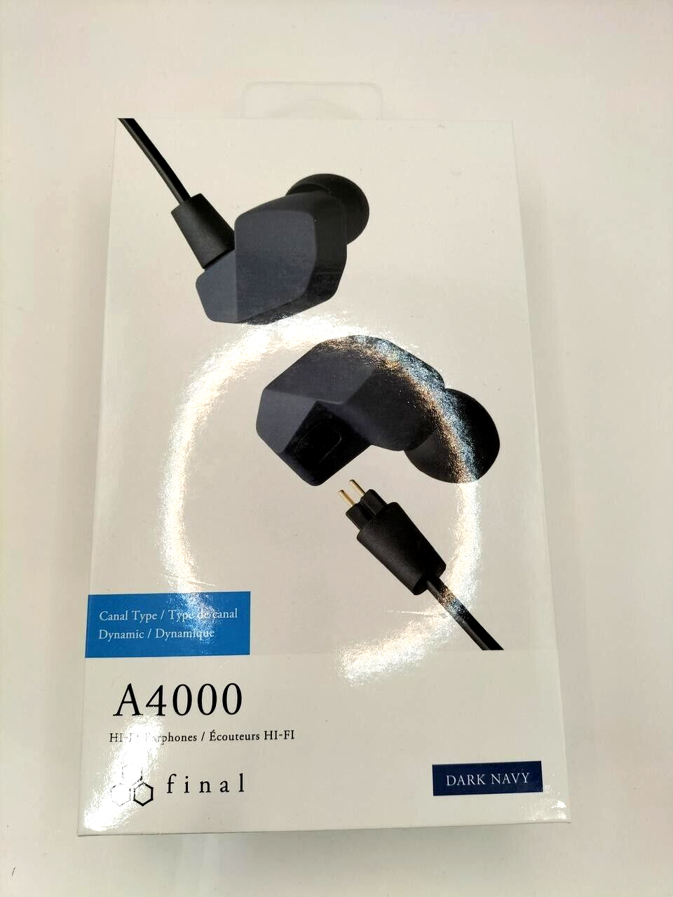 Final Audio A4000 In-Ear HI-FI Earphone Navy Used Free