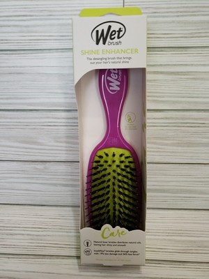 Wet Brush Shine Enhancer Purple / Green Itelliflex Bristles = Less Damage