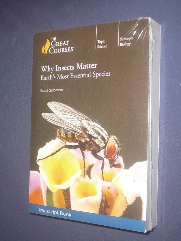 Teaching Co Great Courses Transcripts  :      Why Insects Matter    New & Sealed