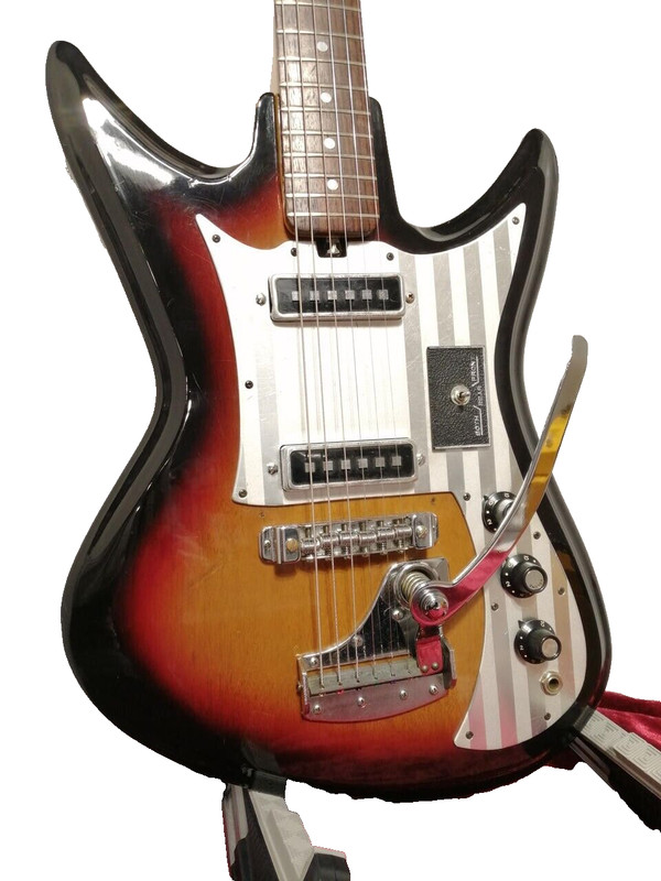 [Teisco] Guitare éLectrique Vintage Del Rey Et-230/K-2l 1966 FabriquéE Au Jap...