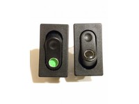 Arrow E110MG11J Green 125V Lamp Mini Rocker Switch SPST 8A 125V 2 Pieces OM0579