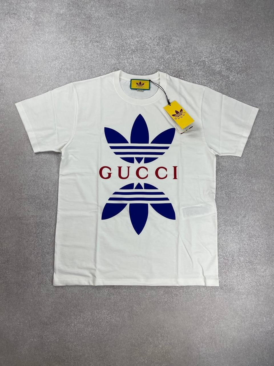 Adidas Gucci Cotton Jersey T-Shirt White Size S | eBay