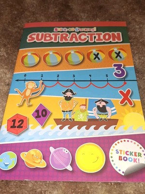 Stick-to Learning A Sing-A Long - Subtraction Workbook With Stickers