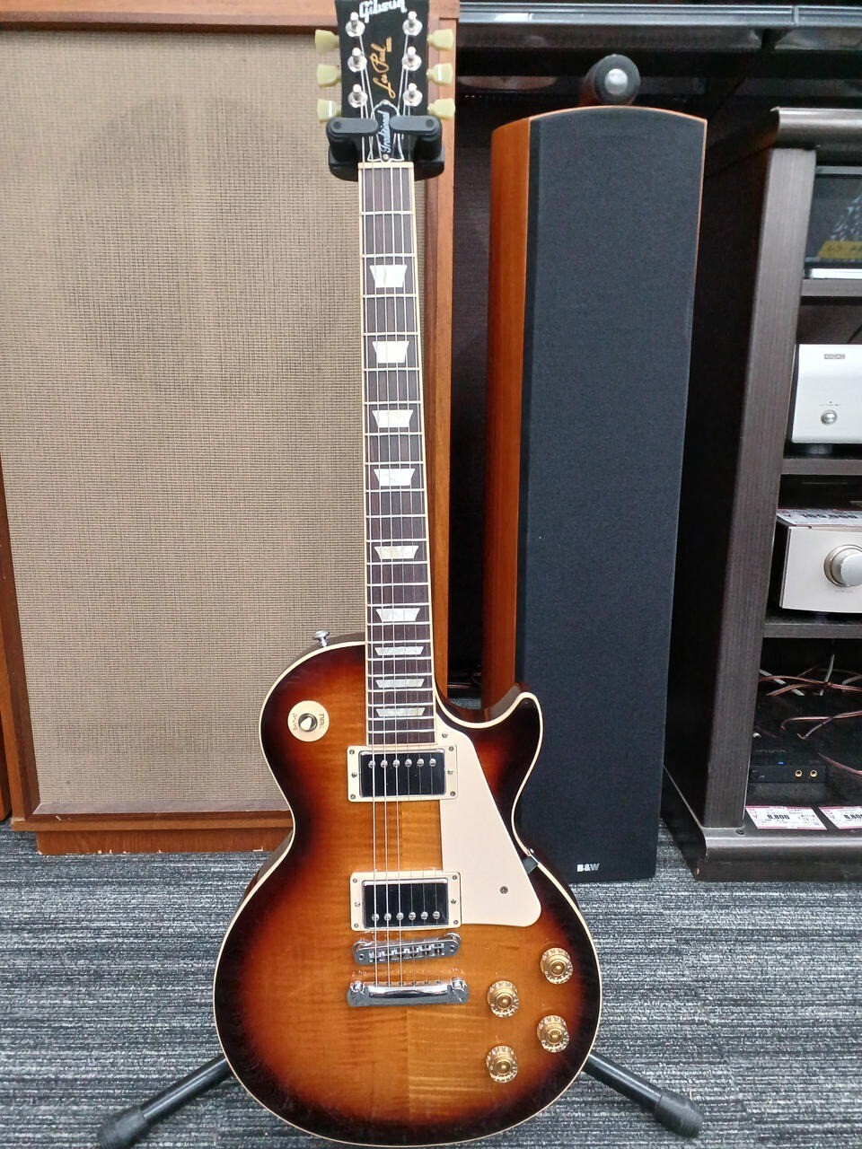 ギター Gibson USA Les Paul Traditional 2013 2013 Gibson Les Paul Traditional Electric Guitar Caramel