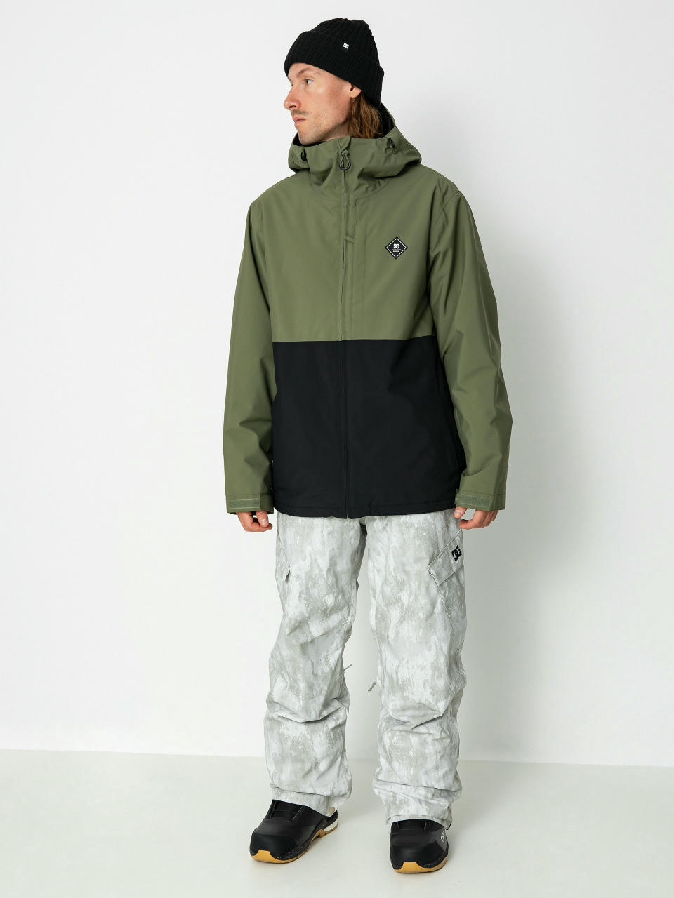 $200 DC BASIS TECHNICAL SNOW JACKET | Four Leaf Clover | XXL
