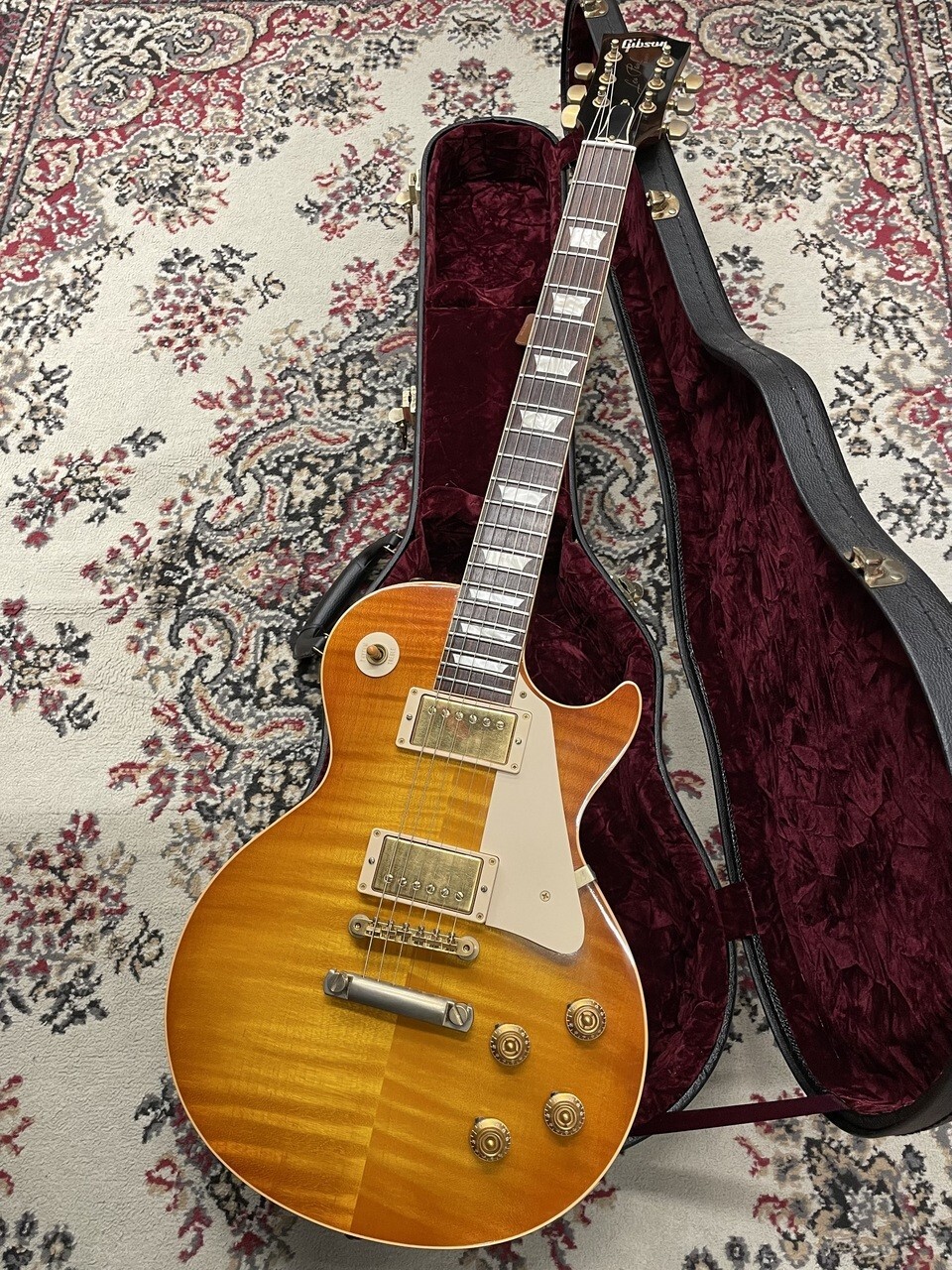 ギター Gibson customshop les paul standard 1958 Gibson Custom The Beginning of the Burst