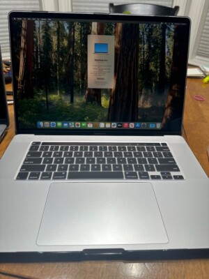 Apple 2019 MacBook Pro 16 in 2.4GHz i9 64GB RAM 1TB SSD RP5500M 4GB - Very Good