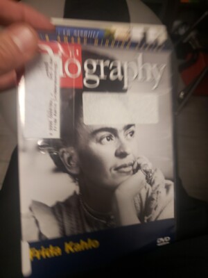 FRIDA KAHLO Biography A&E  Mexican Art DVD-Library Discard