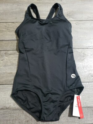 BALEAF Women's Racerback Athletic One Piece Modest Bathing Suit Swimsuit Sz 32