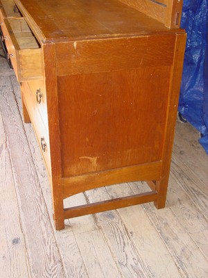 Signed Antique Limbert Quartered Oak Bureau  Dresser #478 1/2 Old Maine Estate