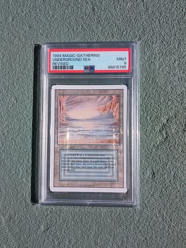 マジック：ザ・ギャザリング 1994 Underground Sea PSA 9 MTG Underground Sea Revised Edition - Rare 1994-PSA-9 | eBay