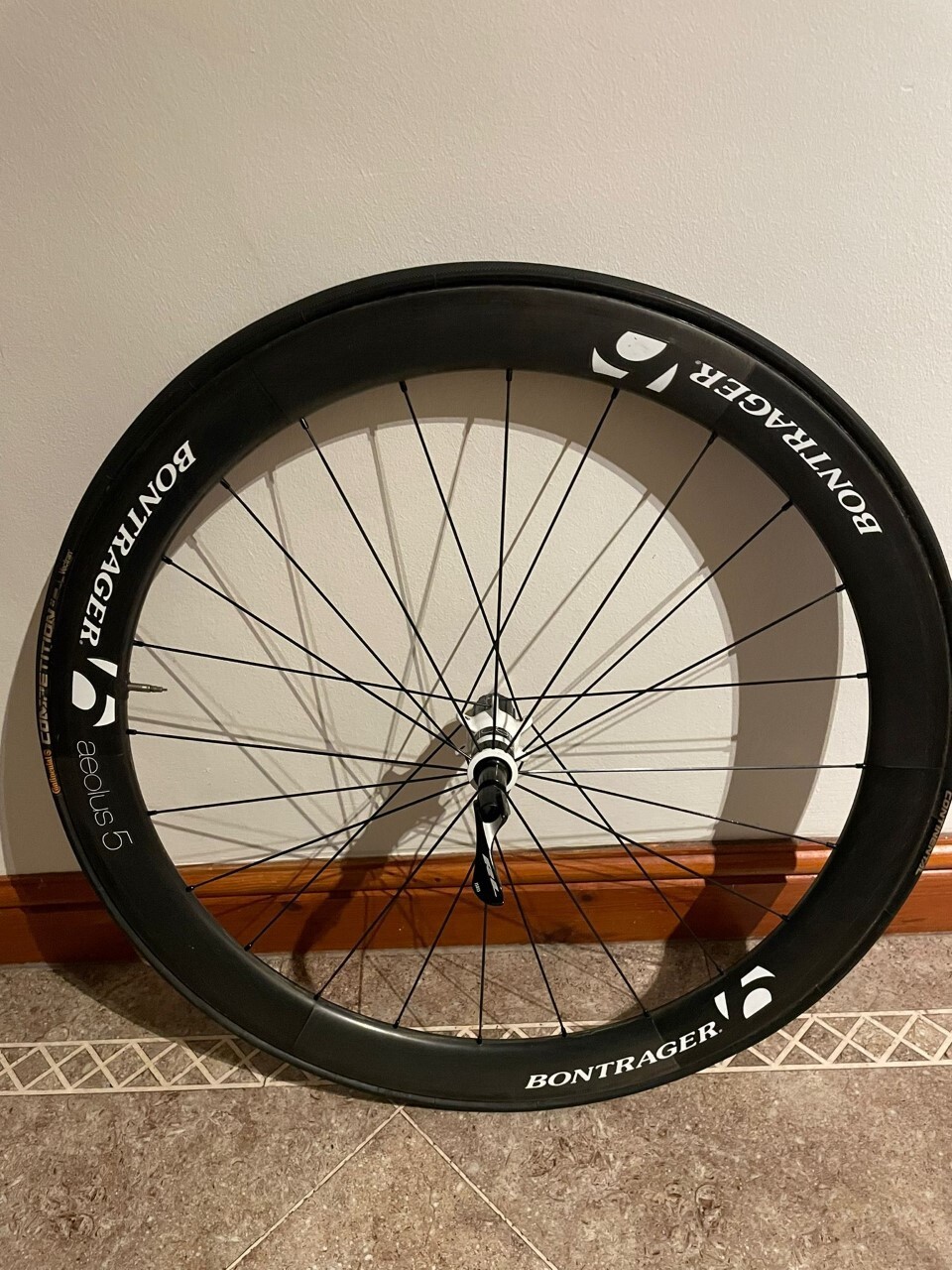 パーツ BONTRAGER AEOLUSCONP 145mm Bontrager Aeolus 7 Carbon Tubular Rim Brake Wheelset, 11