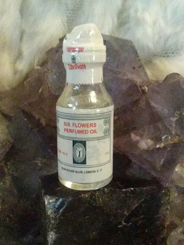 Original ***six Flowers spiritual perfum oil*** use to attract Good