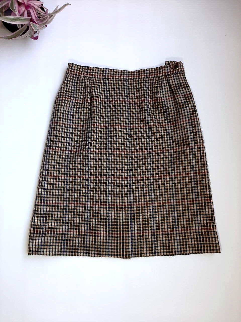 【関税&送料込】Burberry Embroidered Wool Skirt Plaid Pleated Wool Skirt - Burberry - Women | WE IN STYLE