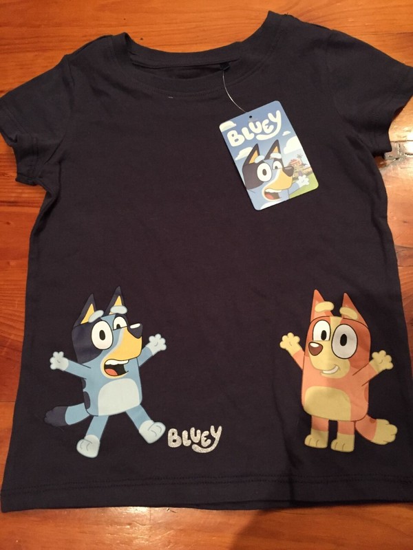 Bluey Bingo Girls Kids short sleeve tee t shirt top