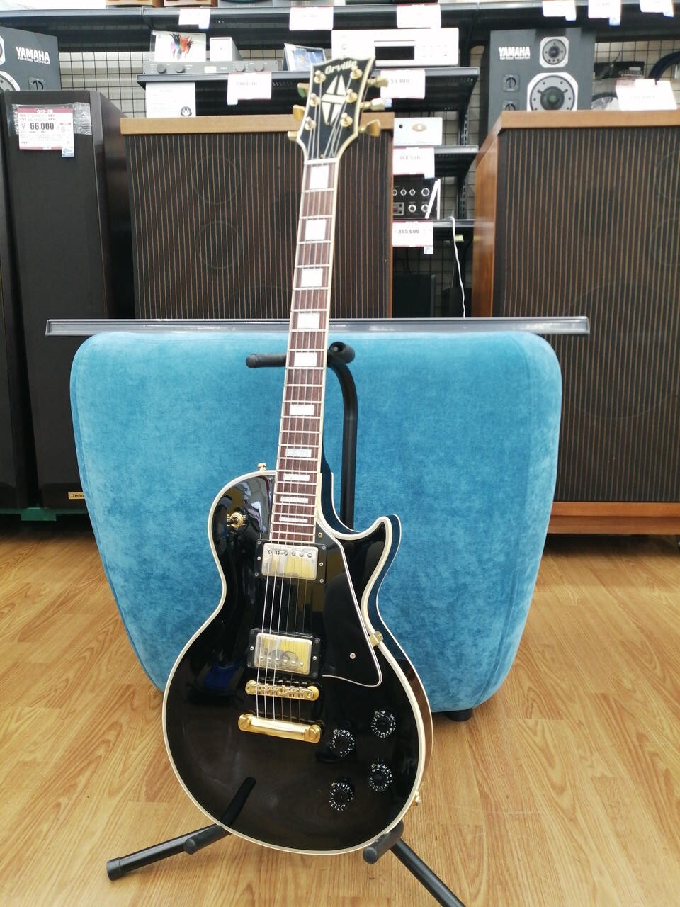 Orville LPC-75 Les Paul Custom Black 1996 Electric Guitar Orville LPC-75 Les Paul Custom Black 1996 Electric Guitar