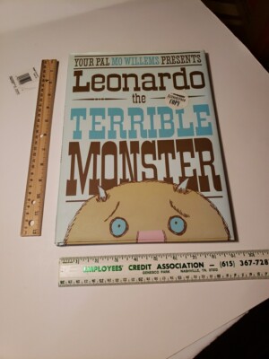 Leonardo, the Terrible Monster by Mo Willems Signed by Author Hardcover