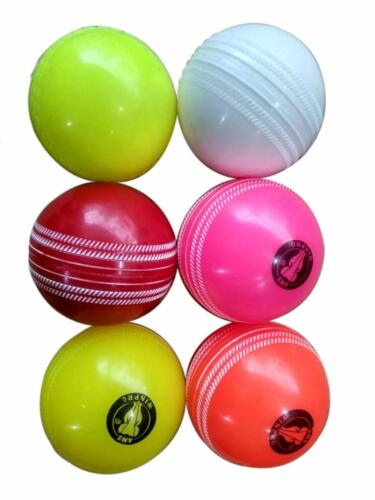 Heavy Cricket Wind Ball (Multicolour) - Pack of 3 Balls Each Weighs 135 Grams US