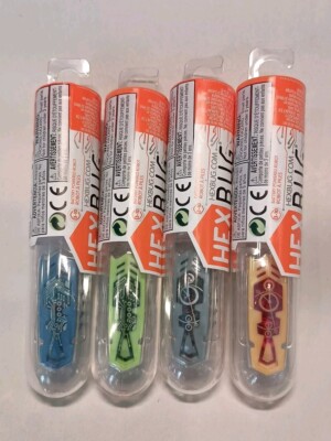 Lot Of 4 Hex Bug Nano Newton Series, 451-1416, Gravity & Motion, 1 Very Rare