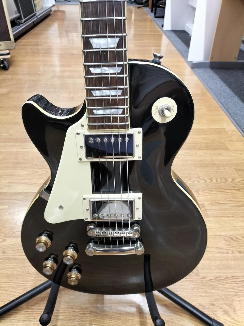 EPIPHONE) Les Paul Standard Left-handed Black Electric