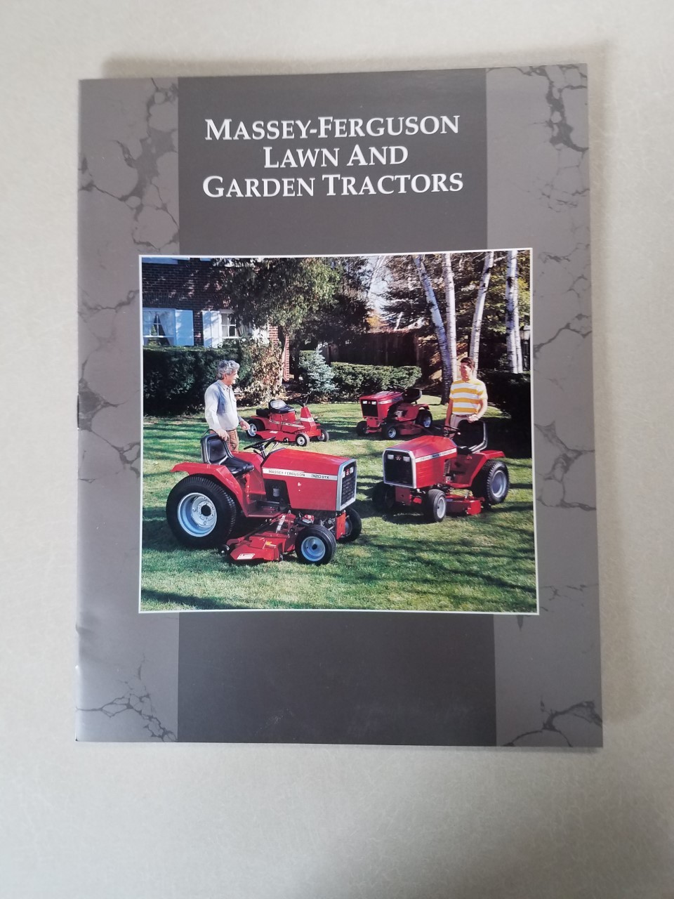 Massey Ferguson Lawn and Garden Tractors Sales Brochure Collectible