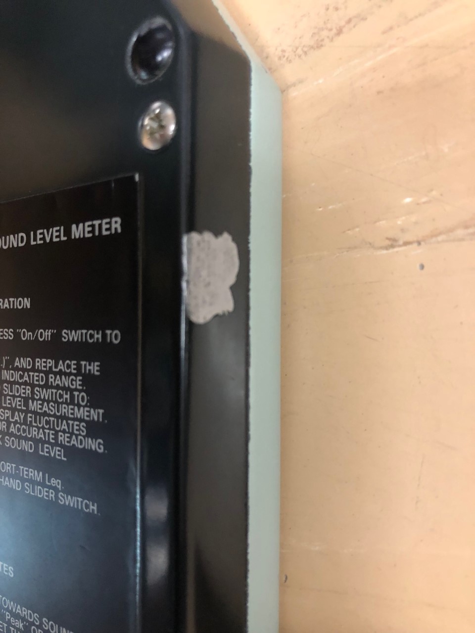 Bruel & Kjear Type 2225, sound level meter, with carring case, mesure db,decibel