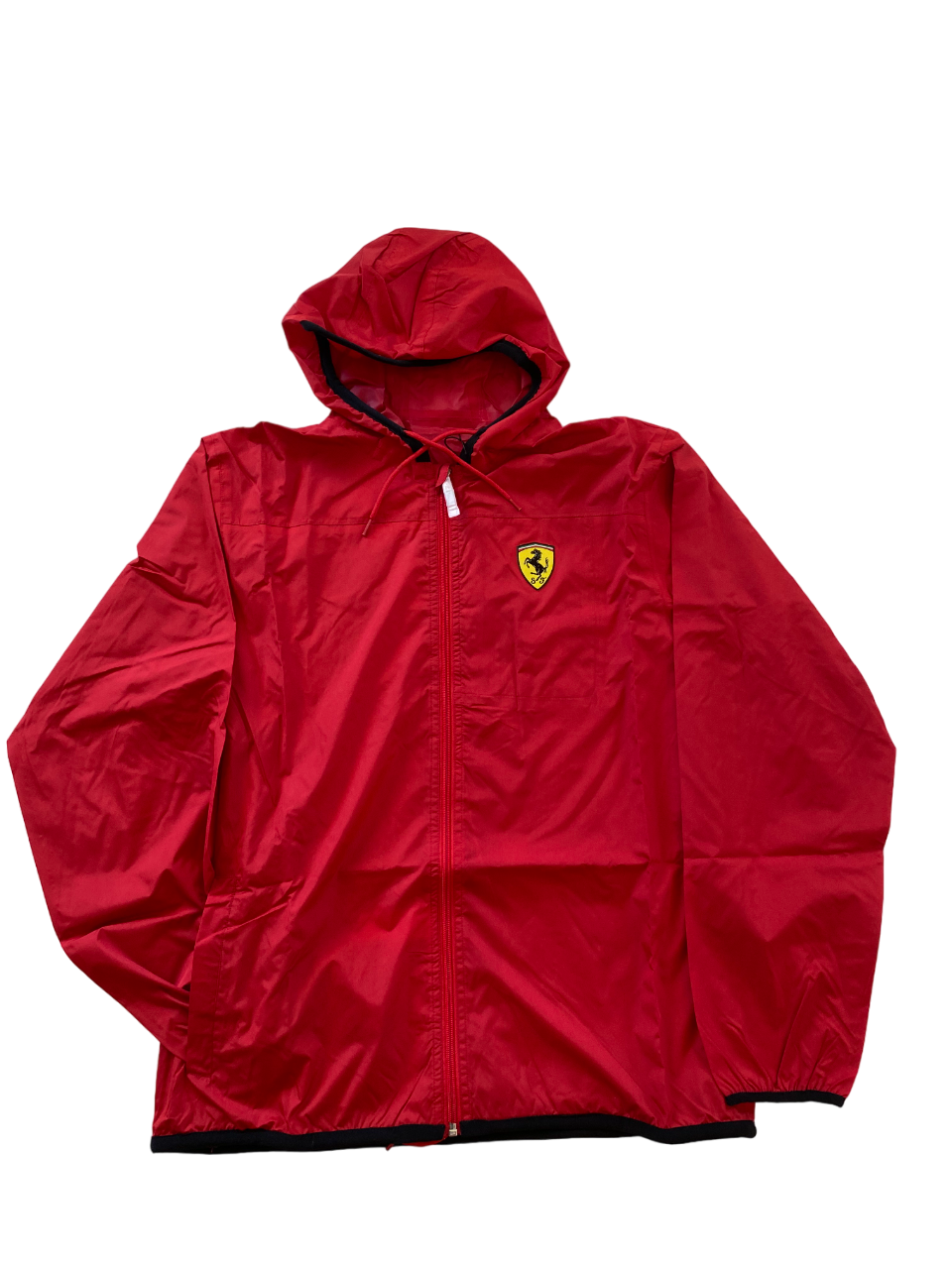 ウェア Authentic Ferrari F1 Raincoat rare Scuderia Ferrari F1 Puma Men's Rain Jacket -Black/Red – CMC