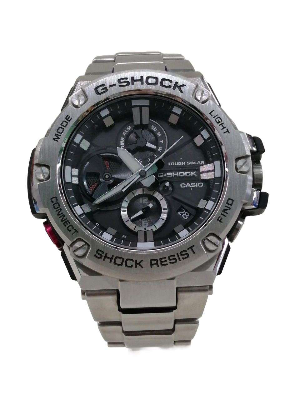G-SHOCK GST-B100D-1AJF 中古品 CASIO G-SHOCK GST-B100D-1AJF G-STEEL Bluetooth Solar Watch