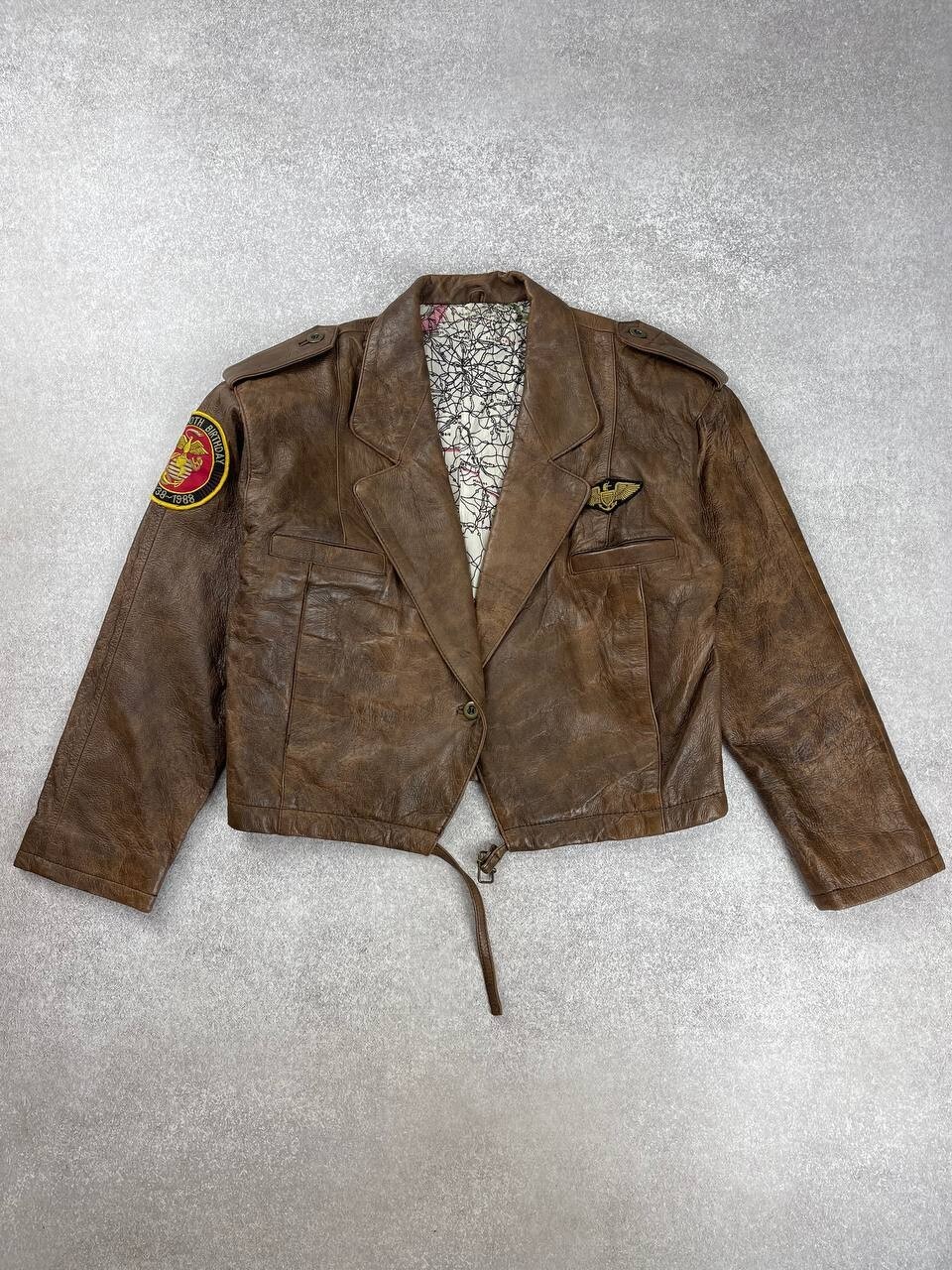 ロロ Women's Vintage Flight Leather Jacket Avirex Size 10 | eBay