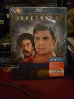 Superman III Starring Christopher Reeve Richard Pryor Blu Ray - Sealed