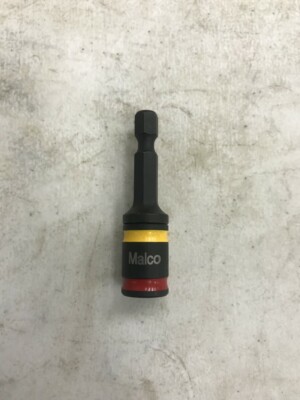 5/16 - 1/4 Malco Dual-Sided Reversible Hex Chuck Nut Driver Easy Clean MagnetNEW