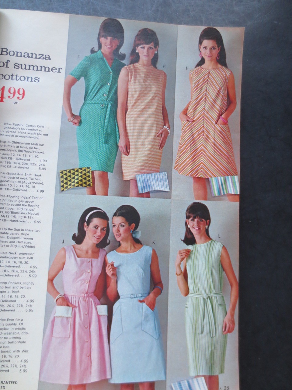Vintage Simpsons Sears Spring and Summer Catalogue 1967