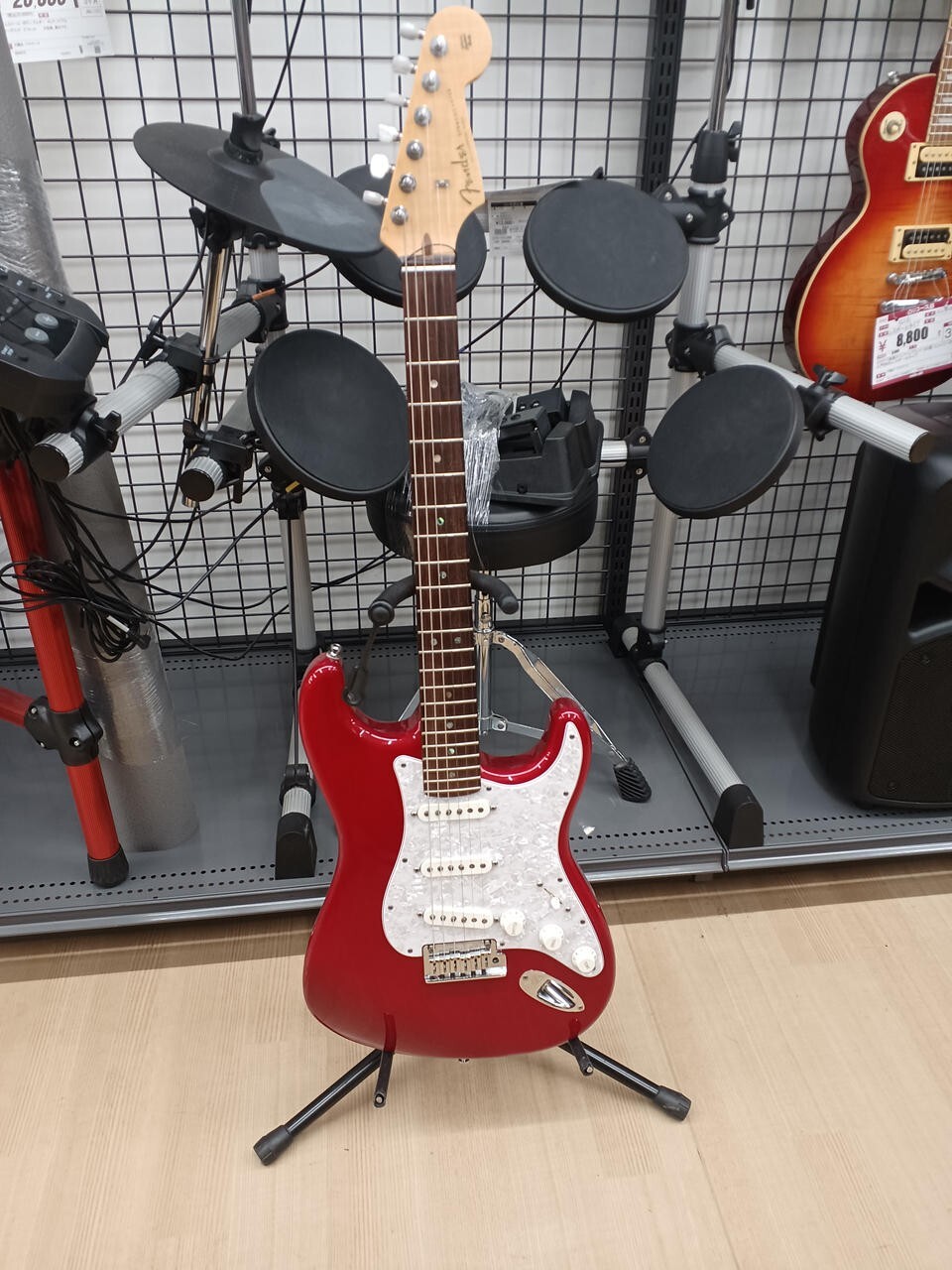 Fender Custom Shop Deluxe Stratocaster Red Made in USA Solid