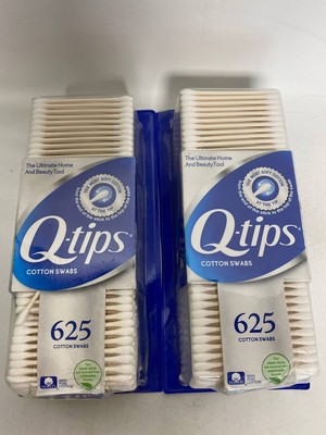 Q-Tips Cotton Swabs, 2*625 ct #10FR45