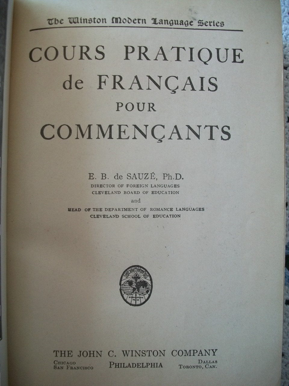 MANUEL PRATIQUE DE LANGUE FRANÇAISE Manuel pratique de traduction : español-francés, français