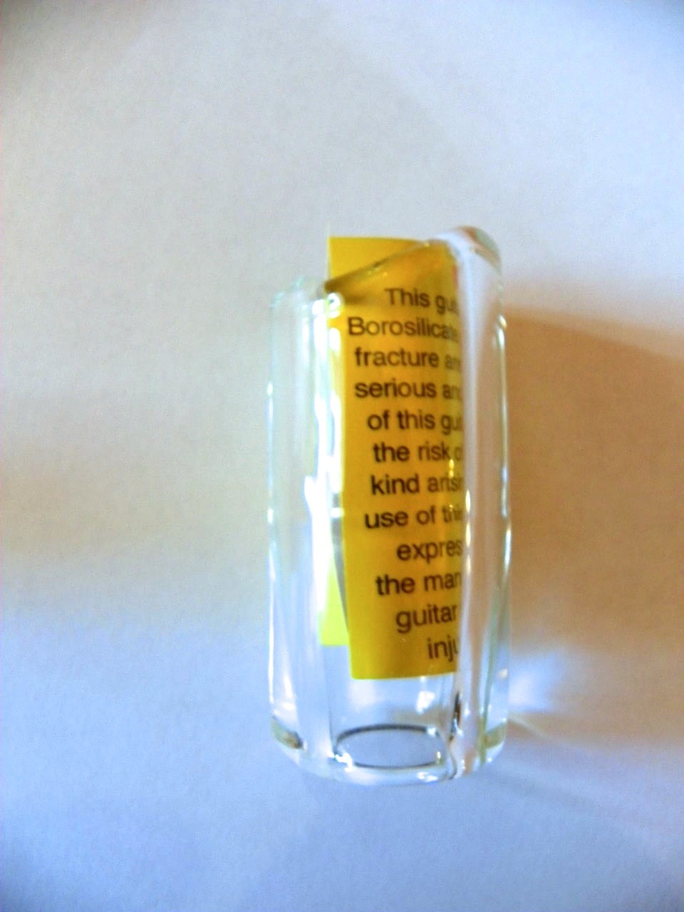 Precision Moulded Clear Glass Rock Slide Extra Large XL Danny Songhurst USA