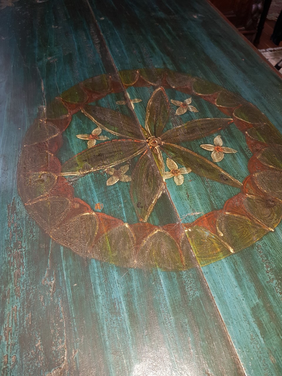 Antique Swedish Trunk 